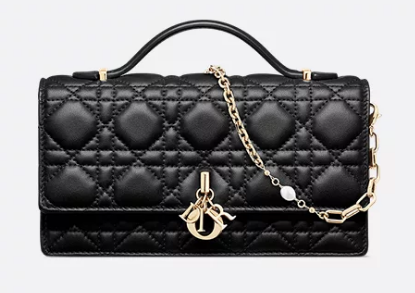 My Dior Mini Bag Cannage Lambskin S0980ONMJ black