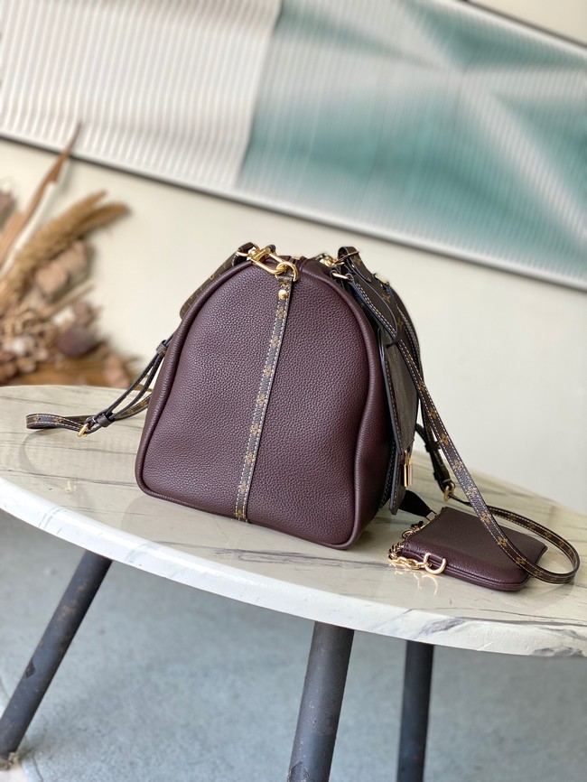 Louis Vuitton Side Trunk GM M13668 burgundy