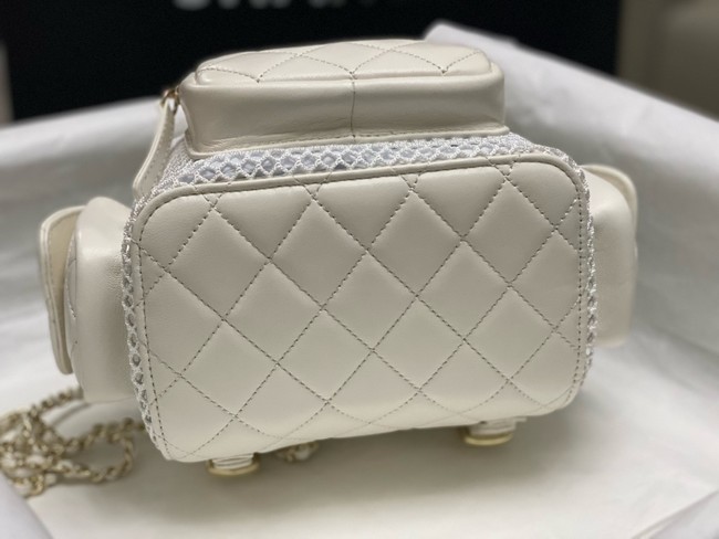 Chanel BACKPACK AS5484 WHITE