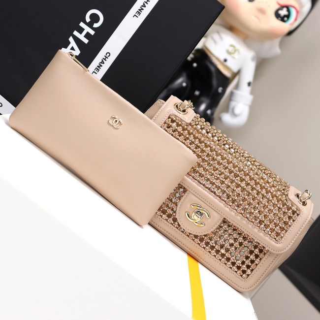 Chanel small flap bag AS4962 gold