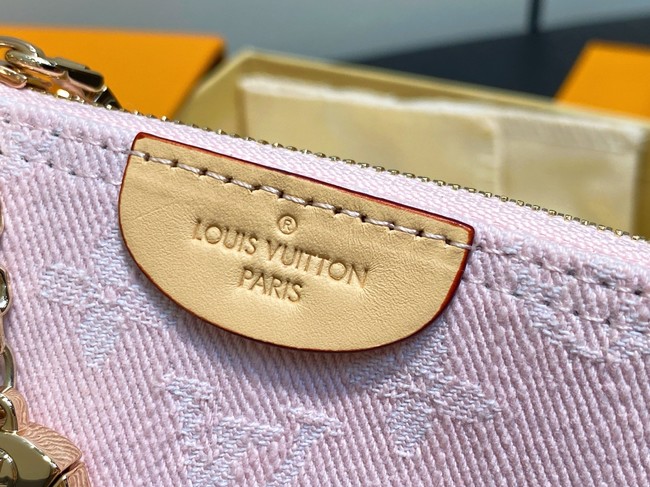 Louis Vuitton Key Pouch M13208 pink