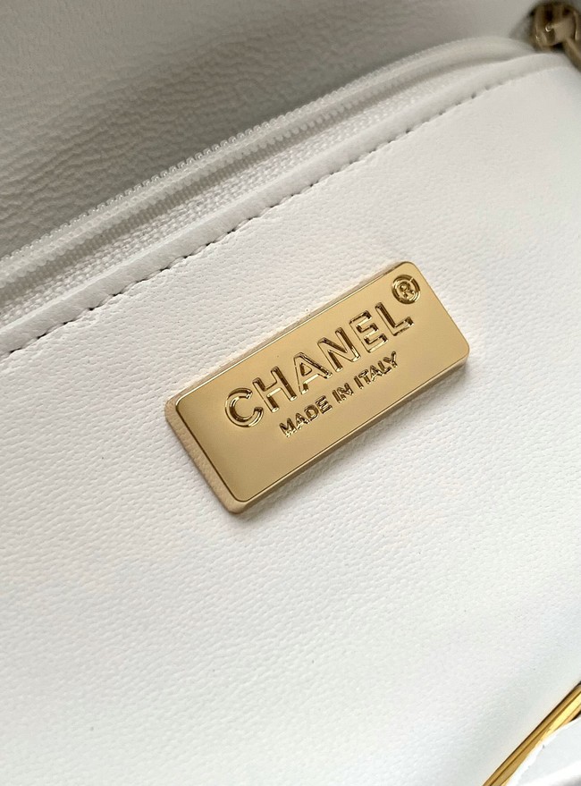 Chanel FLAP BAG AS4561 white