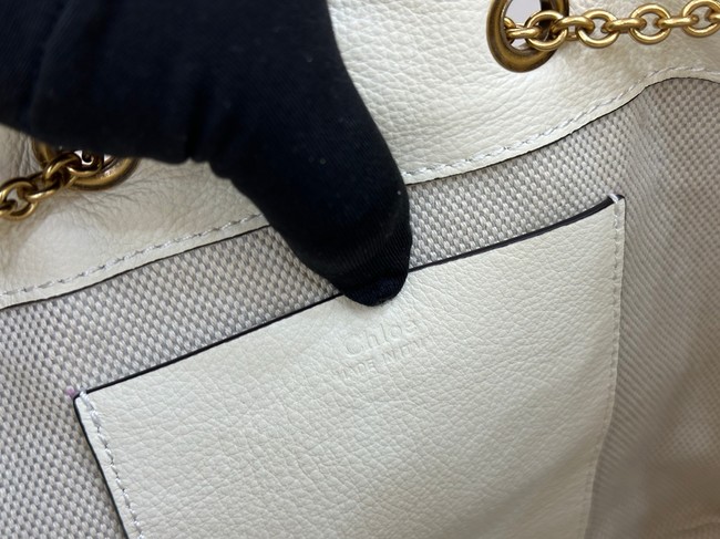 CHLOE leather shoulder bag 9965 white