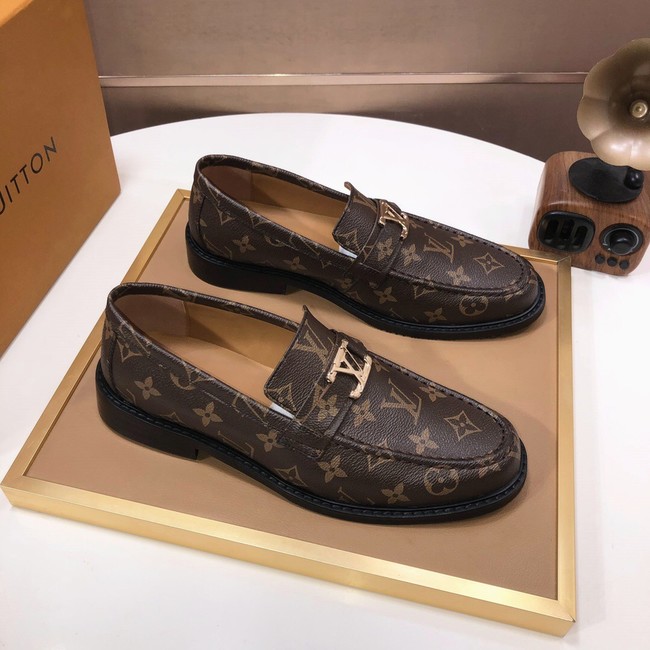 Louis Vuitton Mens leather shoes 44916-3