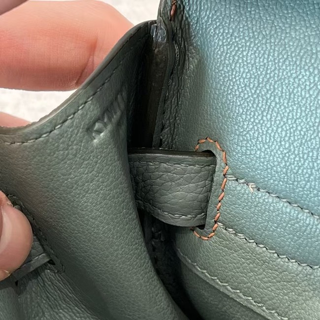 Hermes Birkin Tote Bag Original Togo Leather 6635 Khaki & camel