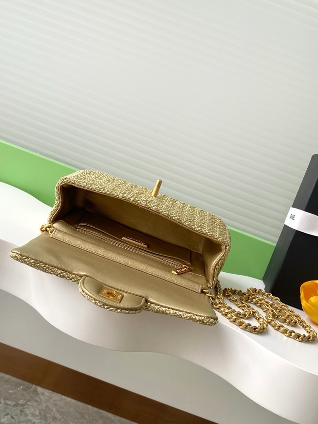 Chanel SMALL FLAP BAG AS5279 GREEN