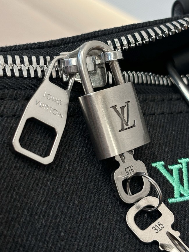 Louis Vuitton Keepall Bandouliere 50 M13966 black