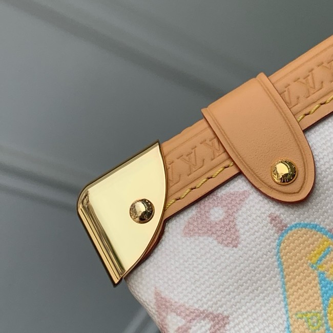 Louis Vuitton NEW Side Trunk MM M14606 Monogram Dune