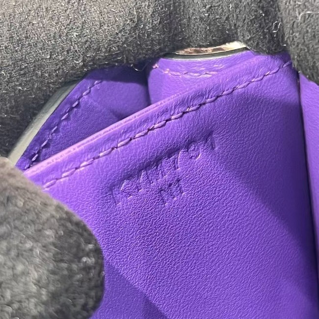 Hermes Constance Bag Nile crocodile leather 2701 Purple