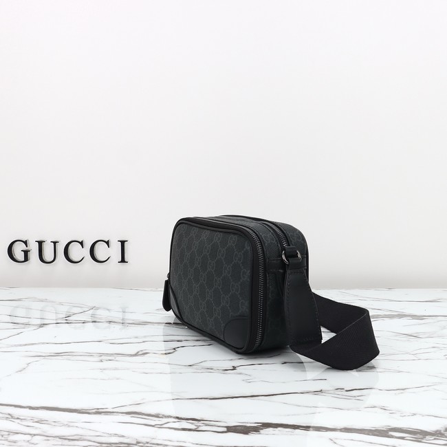 GUCCI GG Emblem mini crossbody bag 821217 black