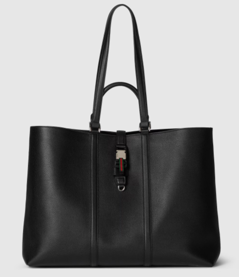GUCCI Maxi tote bag with Web 816753 black