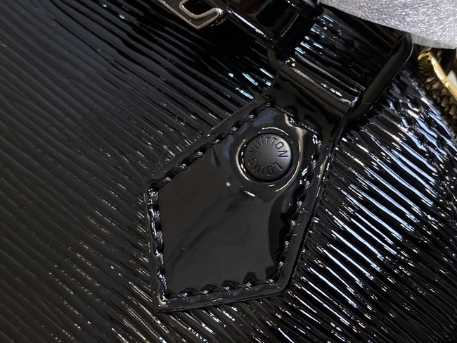 Louis Vuitton Alma Mini LV&I CUSTOMIZABLE K00015 black