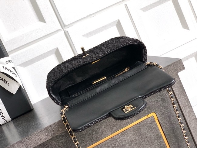 Chanel Classic Wallet On Chain AS5279 black