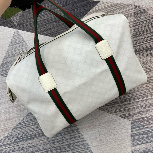 Gucci Medium duffle bag with Web 799871 white
