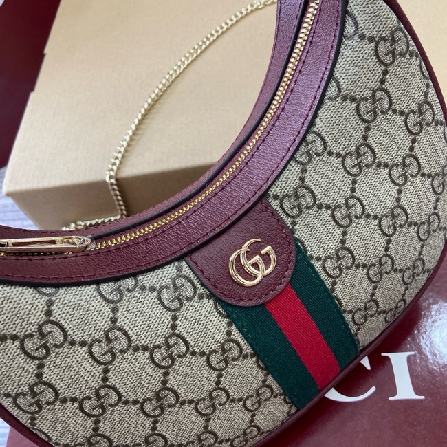 Gucci Ophidia small shoulder bag 838463 Rosso Ancora red