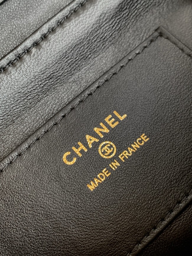 Chanel MINI FLAP BAG AS4677A BLACK