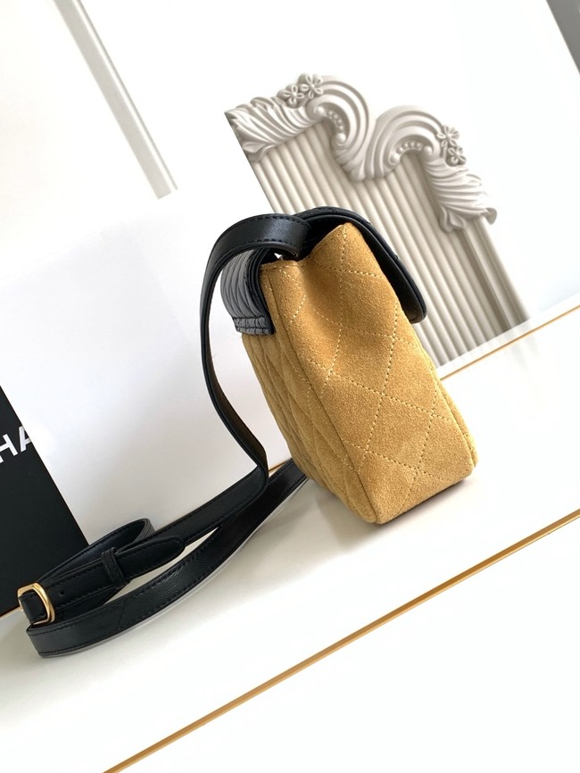 Chanel MINI FLAP BAG AS4679 TAN