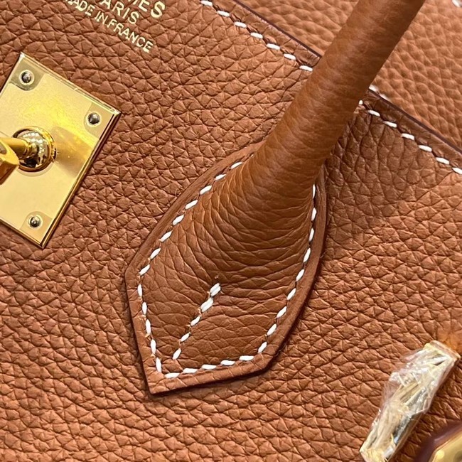 Hermes Birkin Bag Leather togo 5569 gold brown