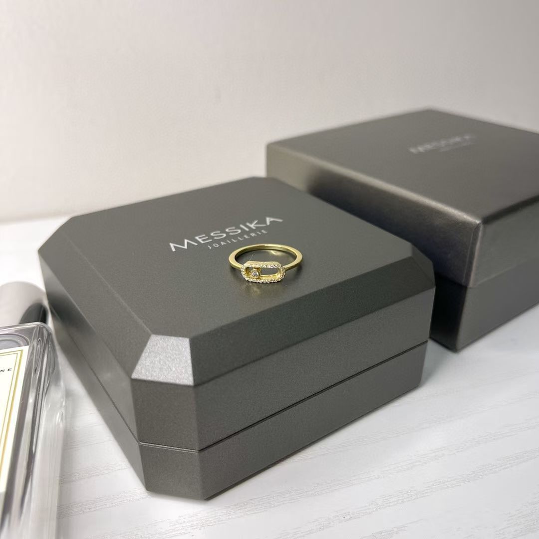 Messika Yellow Gold Diamond Ring M5433 Move Ouo