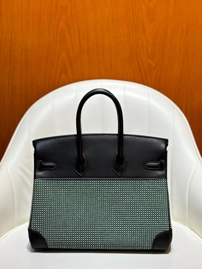 Hermes Birkin Bag togo Leather&Canvas 77886-2