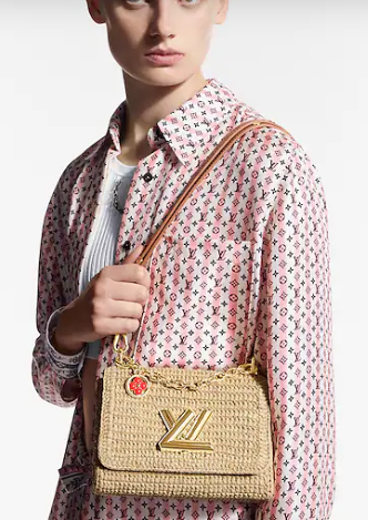 Louis Vuitton Twist PM Slim M14309 Natural Tan