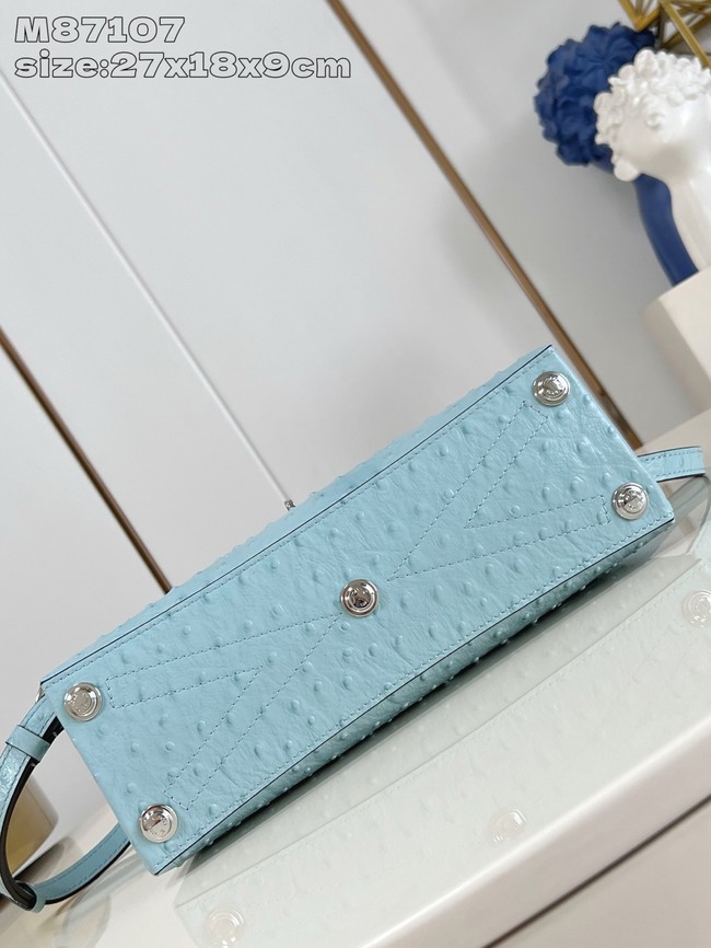 Louis Vuitton Grained Calfskin M86012 light blue