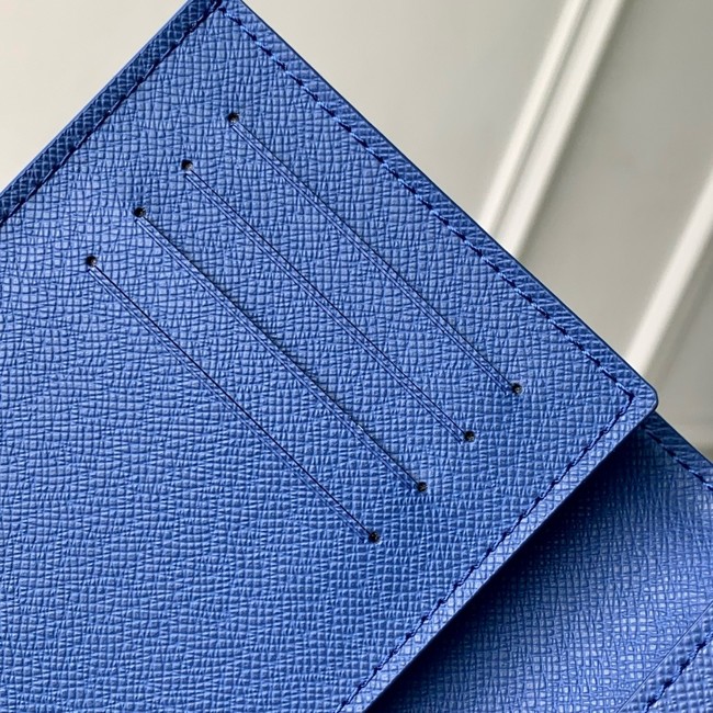 Louis Vuitton NEW Passport Cover M25967 Blue