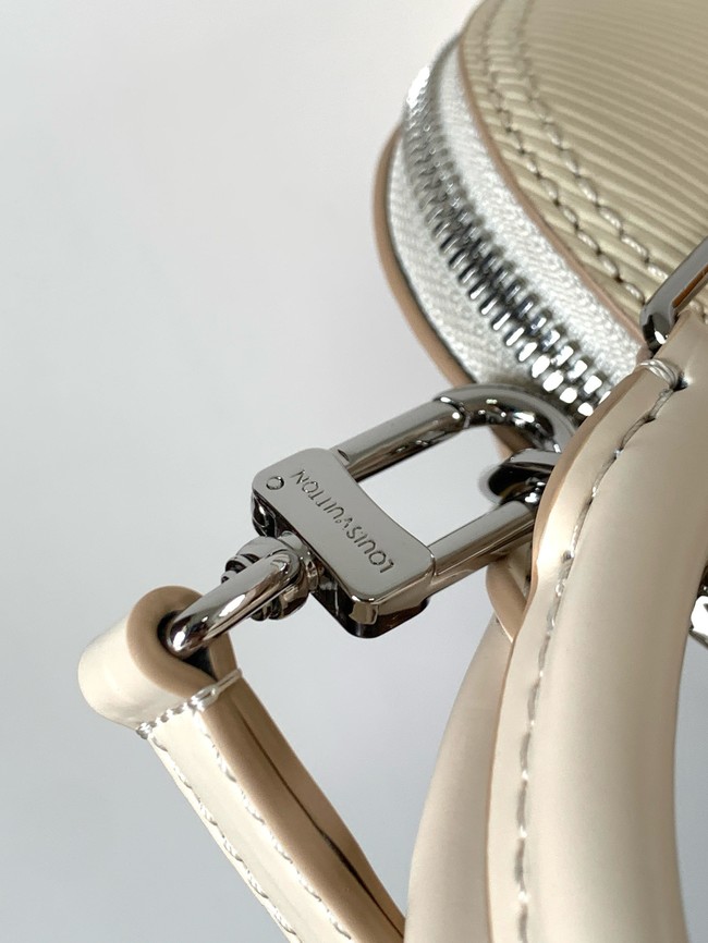 Louis Vuitton Alma Mini LV&I CUSTOMIZABLE M81945 Quartz White