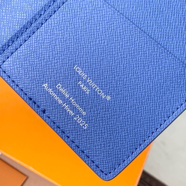 Louis Vuitton Brazza Wallet M25985 blue