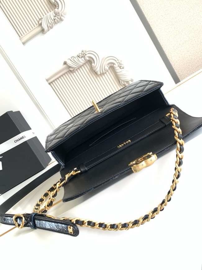 CHANEL Medium Flap Bag AS5618 black