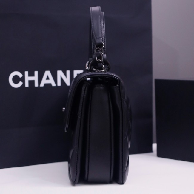 CHANEL small Flap Bag With Top Handle 92236-1