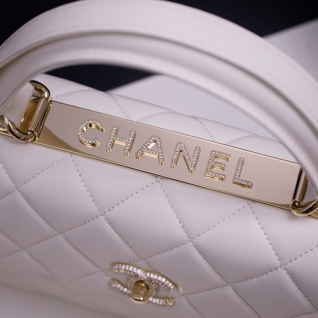 CHANEL small Flap Bag With Top Handle 92236-7