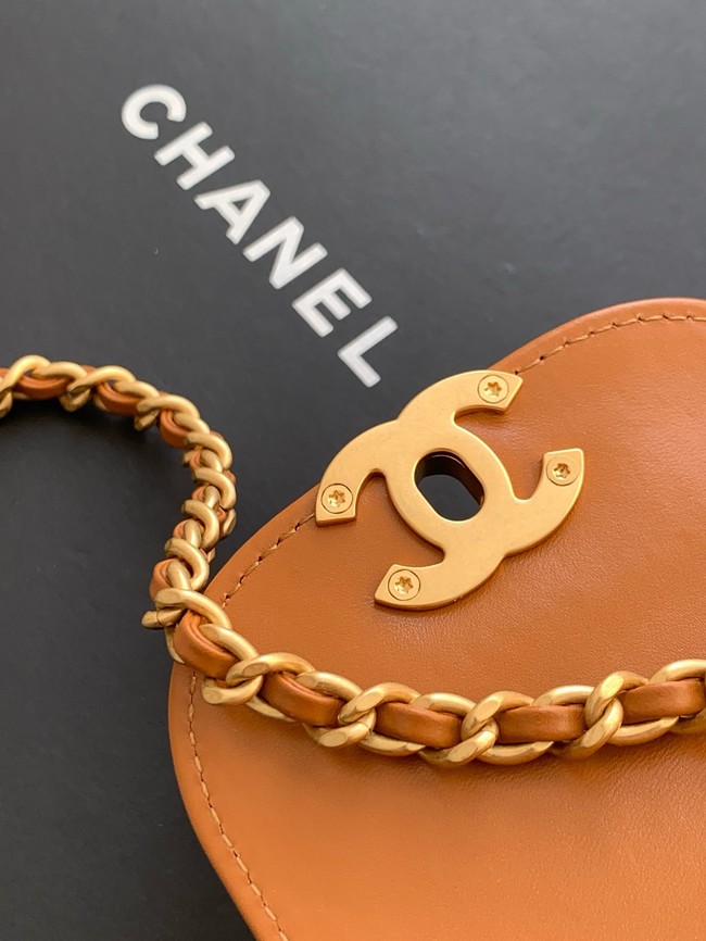 Chanel MINI Fringed Sequins SHOPPING BAG AS4416 orange