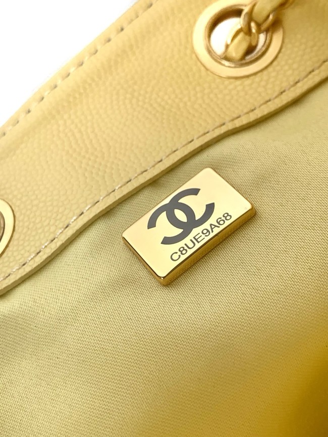 CHANEL 25 Medium Handbag AS5311 yellow