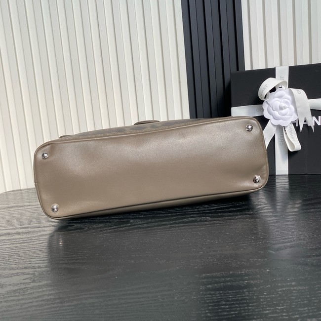 CHANEL Lambskin Shoulder Bags 9902 dark gray