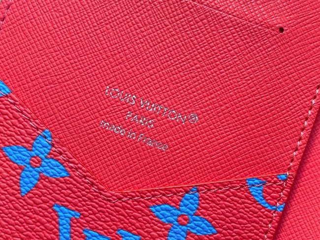 Louis Vuitton Passport Cover M14770 Blue&Red