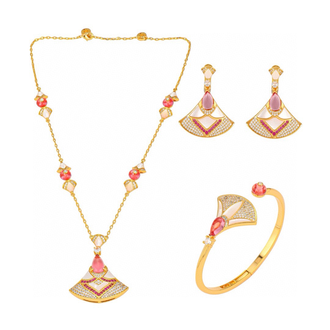 BVLGARI necklace&Bracelet&Earring&ring CE81078