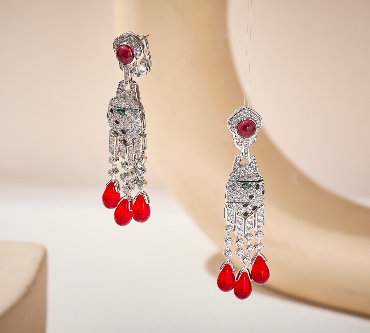 Cartier necklace&Earring CE81088