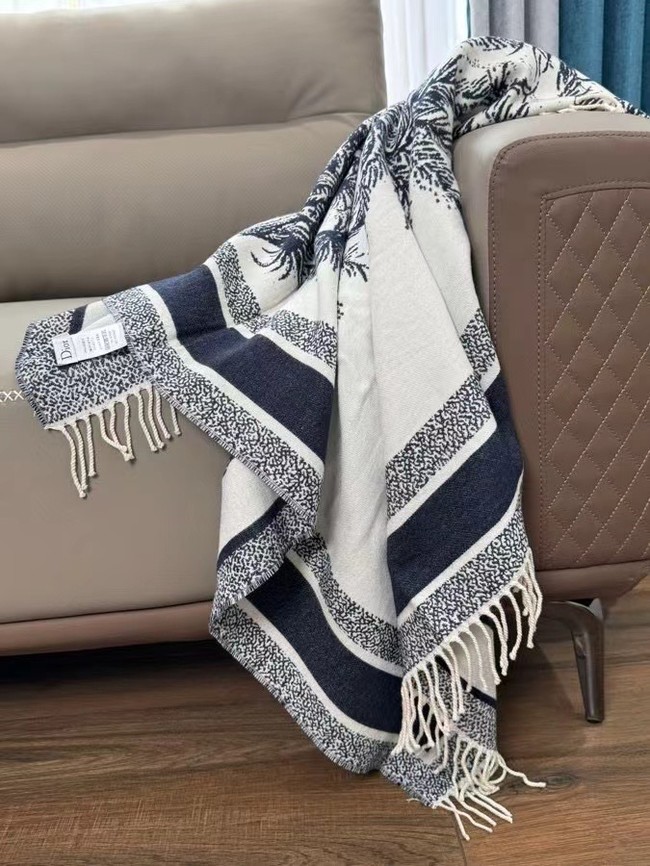 Dior Oblique Poncho Cashmere 21DOB5