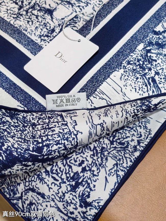 Dior Shawl Cashmere and Silk Jacquard KY090