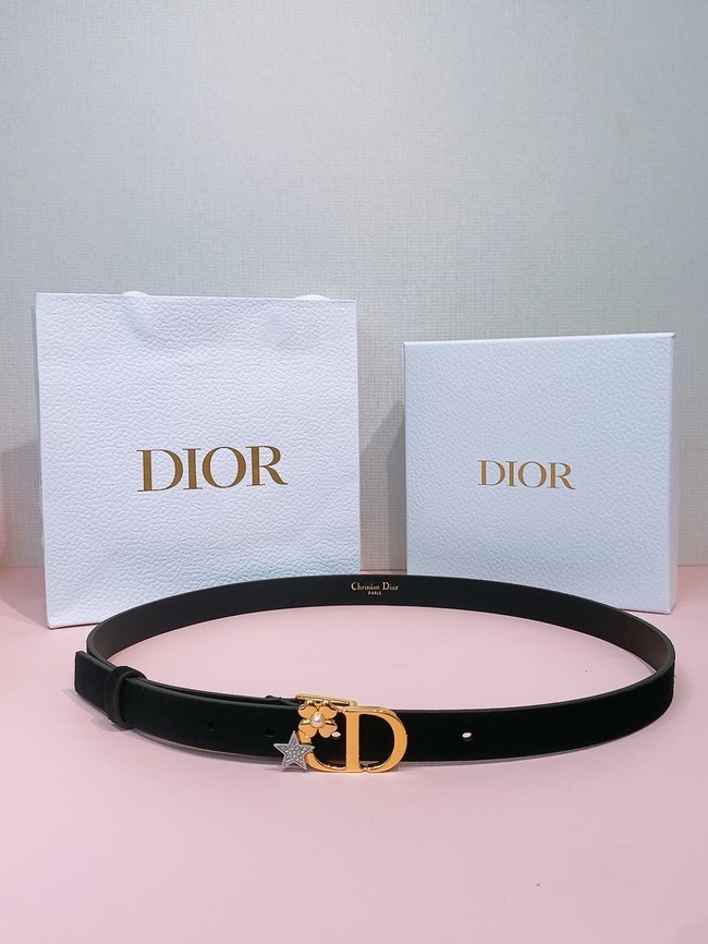 Dior 30 Montaigne Lucky Charms Belt Smooth Calfskin 18MM B0161