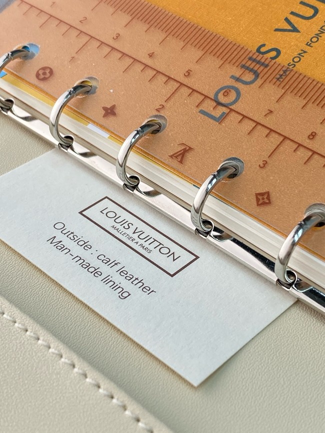 Louis Vuitton Small Ring Agenda Cover CUSTOMIZABLE R20005-2