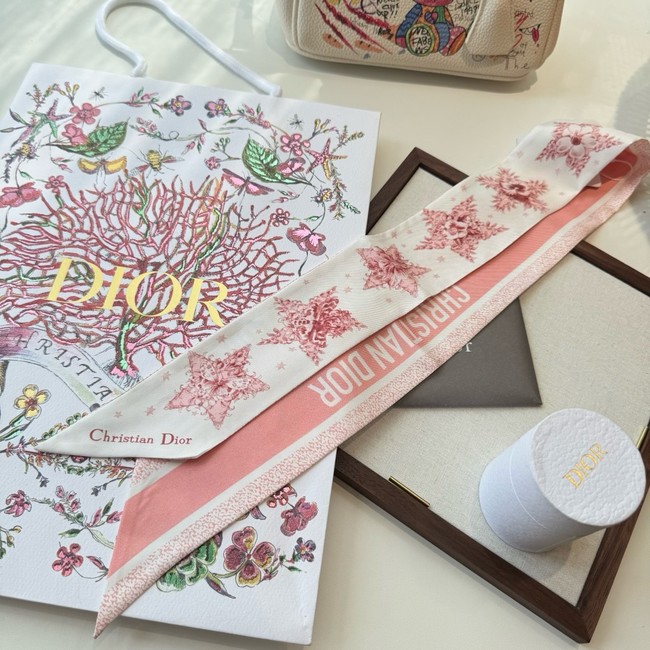 Dior Mitzah Scarf Silk Twill KY179