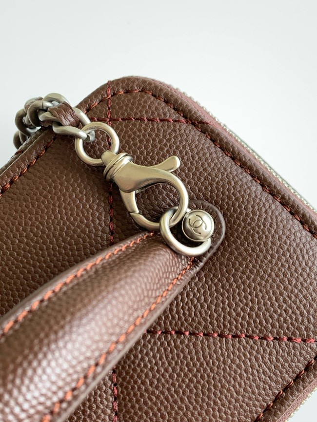 Chanel Long Vanity with chain AP4933 brown