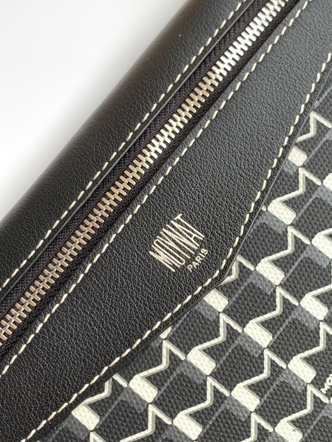 Goyard Calfskin Leather Tote Bag MM M8002 black