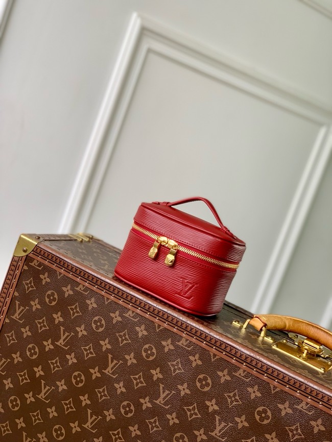 Louis Vuitton Nice Nano M25857 Rouge Louis Red