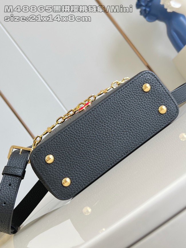 Louis Vuitton Capucines Mini M25406 BLACK