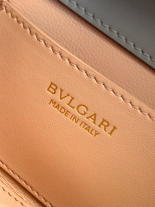 Bvlgari Serpenti Forever leather crossbody bag 289688 gray