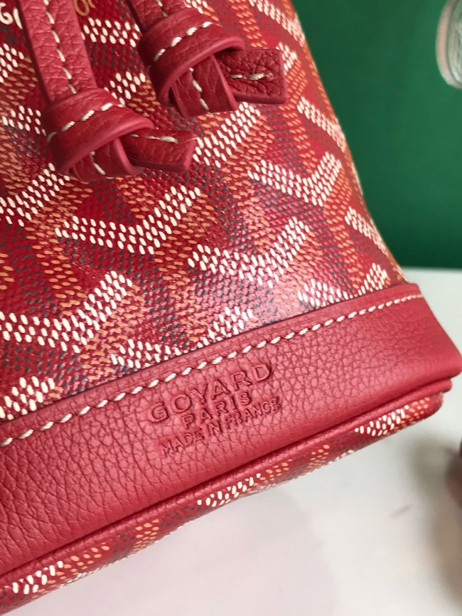 Goyard petit flot drawstring Bag MINI 20251 red