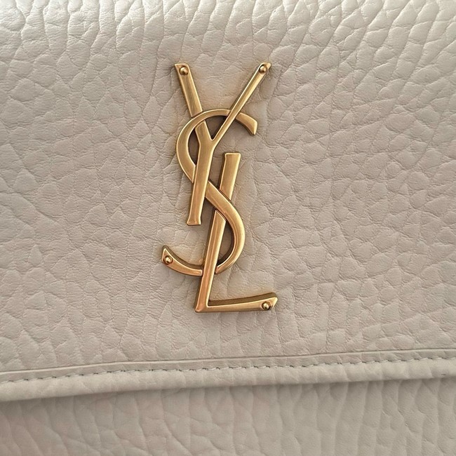 Saint Laurent NIKI small in grained lambskin 828736 BLANC VINTAGE